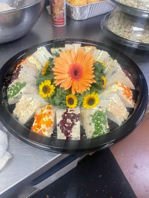 Dessert presentation